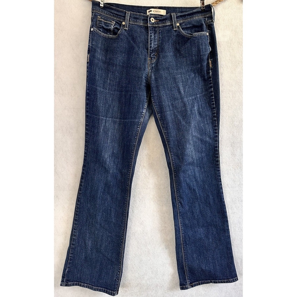 Levis‎ 515 Bootcut Denim Jeans Women's Size 12 Flap Pockets (36X33)